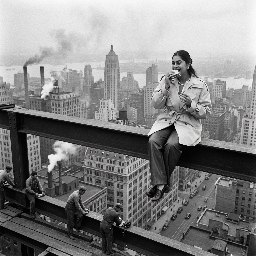 Shiraz skyscraper lunch